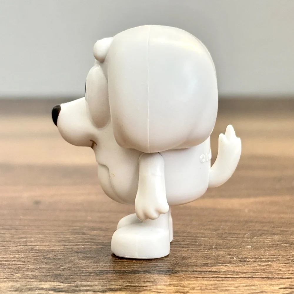 Bluey Bingo Friend LILA Maltese Dog Replacement Toy Figure White Cake Topper NEW